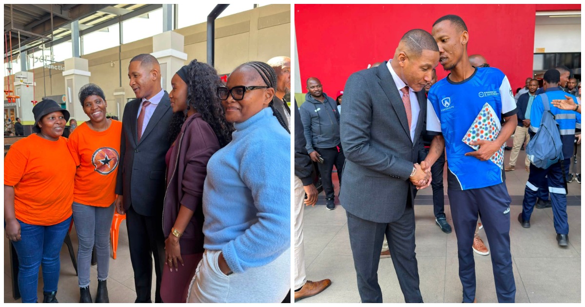 BOTSWANA PRESIDENT SHOWS TRUE LEADERSHIP, CONNECTS WITH ORDINARY CITIZENS