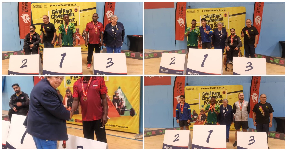Cover image for Team Nigeria dominates International Para Table Tennis Championship in Cardiff