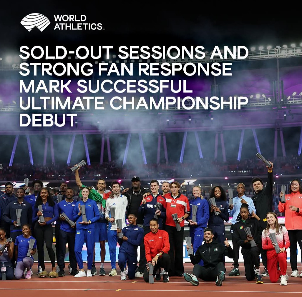 THE INAUGURAL WORLD ATHLETICS ULTIMATE  CHAMPIONSHIP ENDS IN STYLE