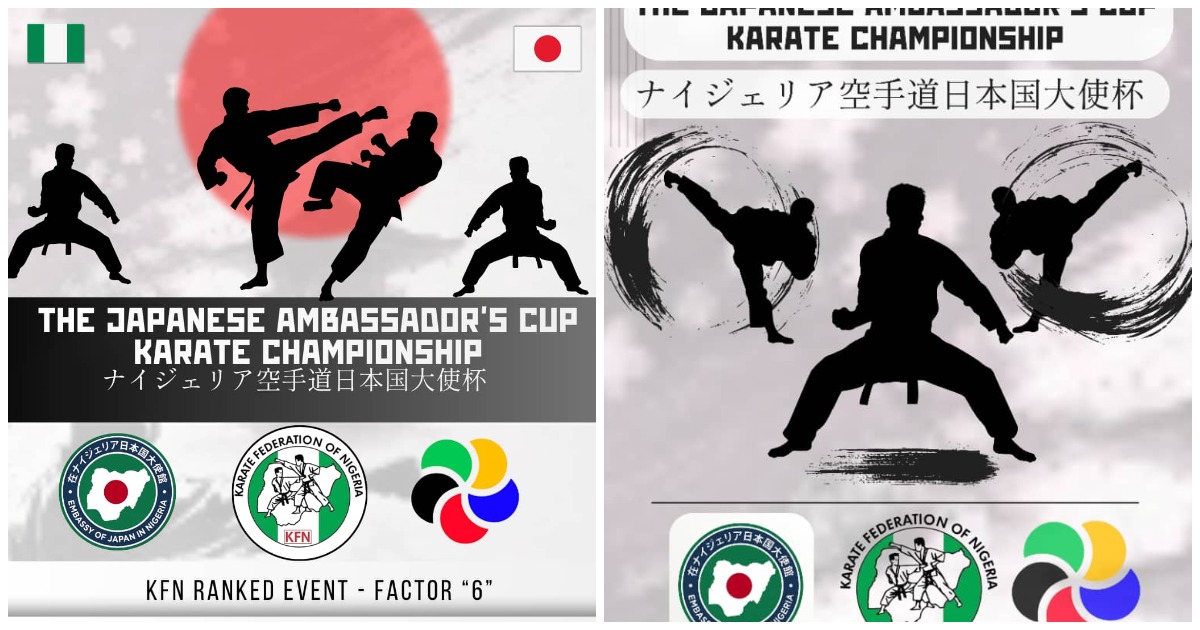 Japanese Ambassador’s Cup Karate Championship Set for Abuja, Serves as UFAK Championship Qualifier