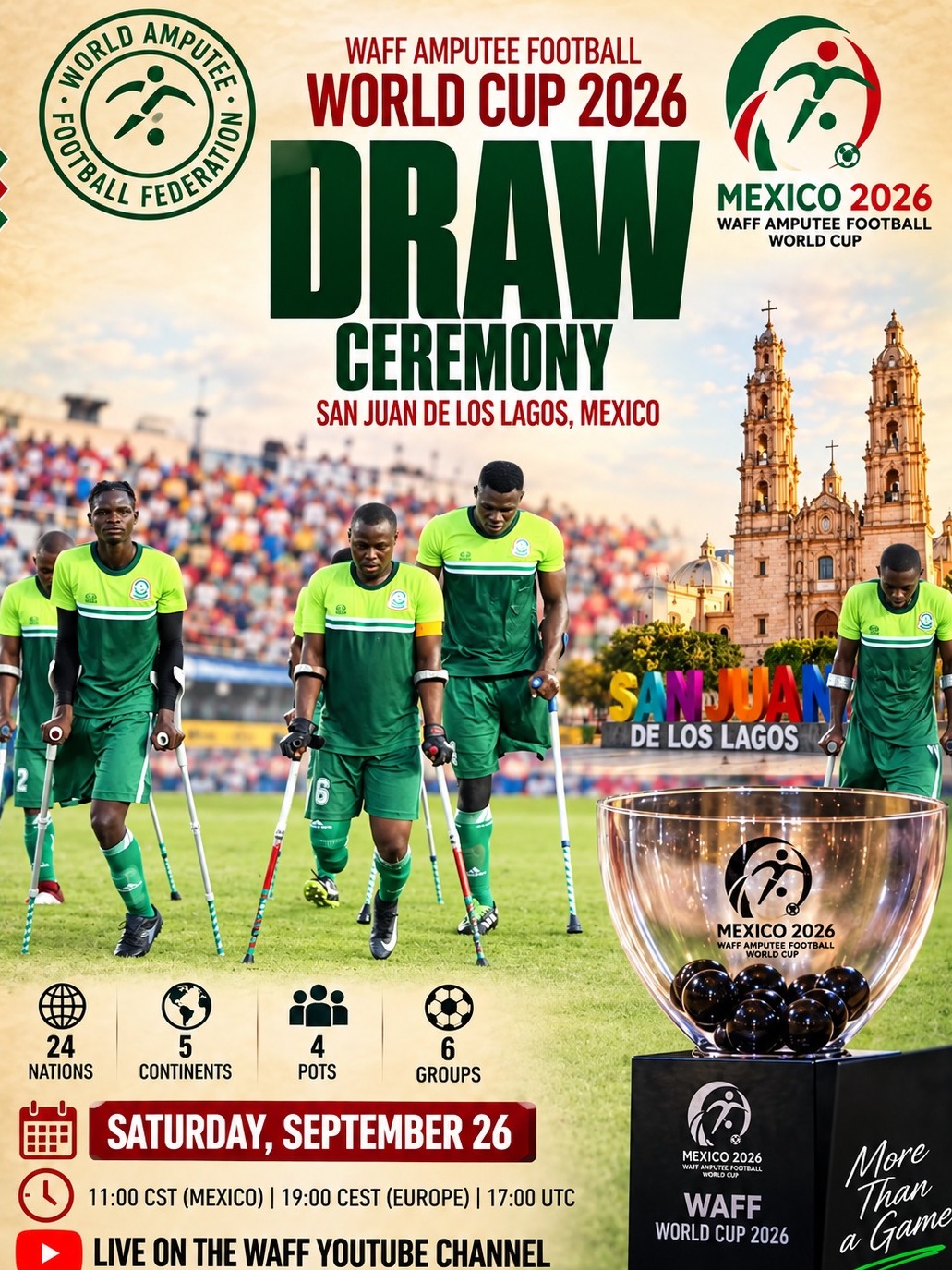 DRAW DAY LOOMS: SPECIAL EAGLES AWAIT MEXICO 2026 WORLD CUP OPPONENTS