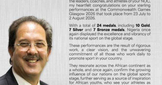 ANOCA Commends Nigeria Olympic Committee Over Glasgow 2026 Performance