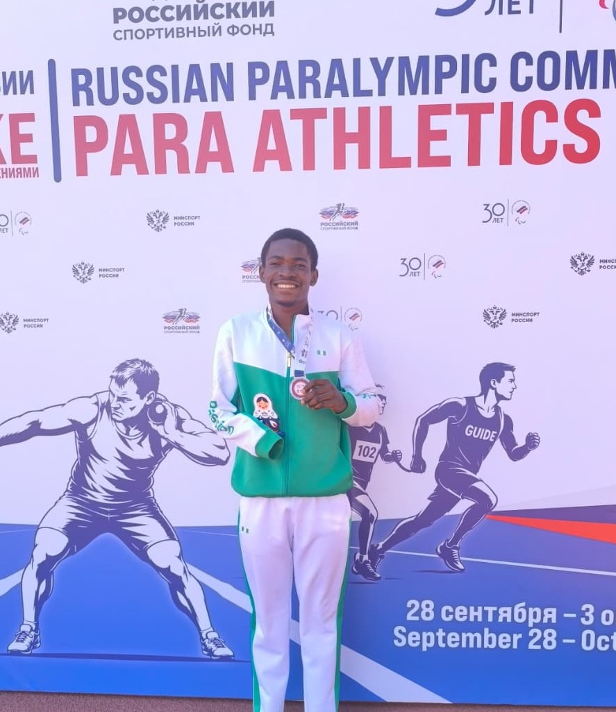 Ogbonna Wins Silver in Krasnodar, Secures 2027 World Para Athletics Qualification