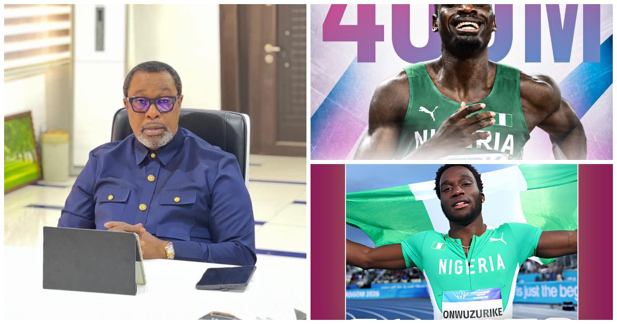 Cover image for Okowa Salutes Nathaniel, Onwuzurike for Flying Nigeria's Flag High at Commonwealth Games
