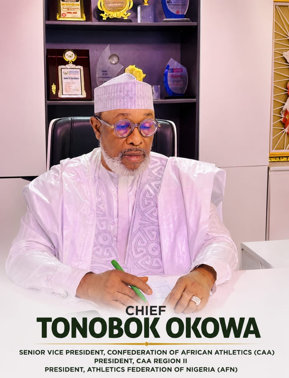 World U-20 Championships: Tonobok Okowa Charges Team Nigeria Athletes to Make the Nation Proud