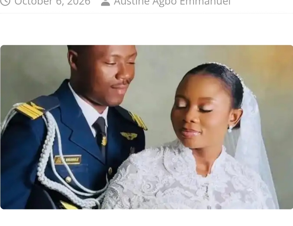 20 YEARS APART: FLIGHT LT. DAMILOLA ADEKUNLE LOSES HUSBAND IN SAME TYPE OF TRAGEDY THAT CLAIMED HER FATHER